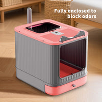 Foldable Drawer Cat Litter Box