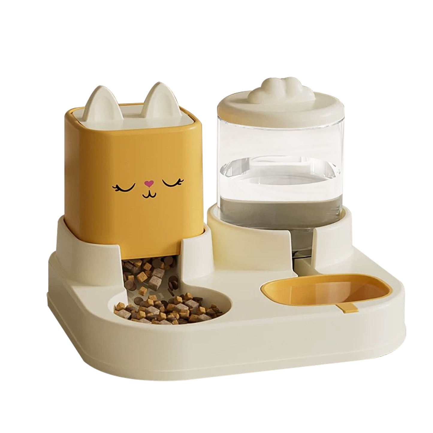 2-in-1 Automatic Pet Feeder & Water Dispenser