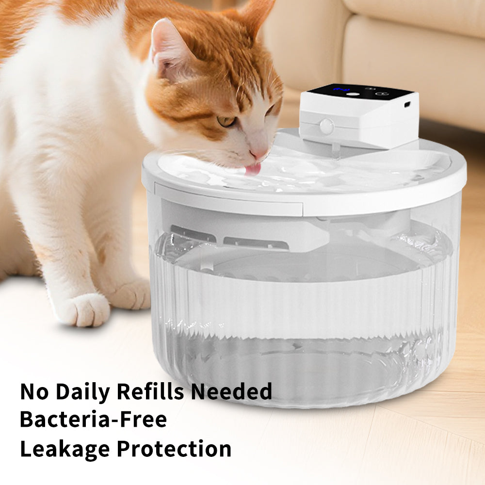 Automatic Wireless Pet Water Fountain Dispenser for Cats & Dogs