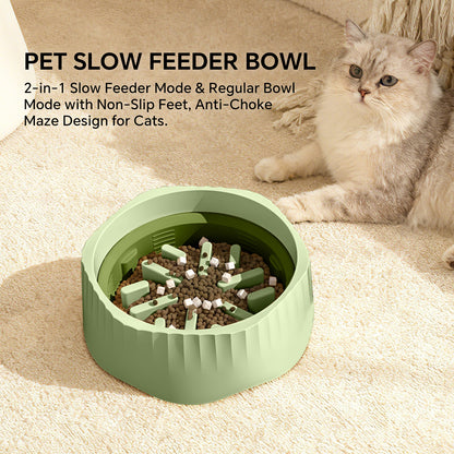 2-in-1 Slow Feeder Bowl