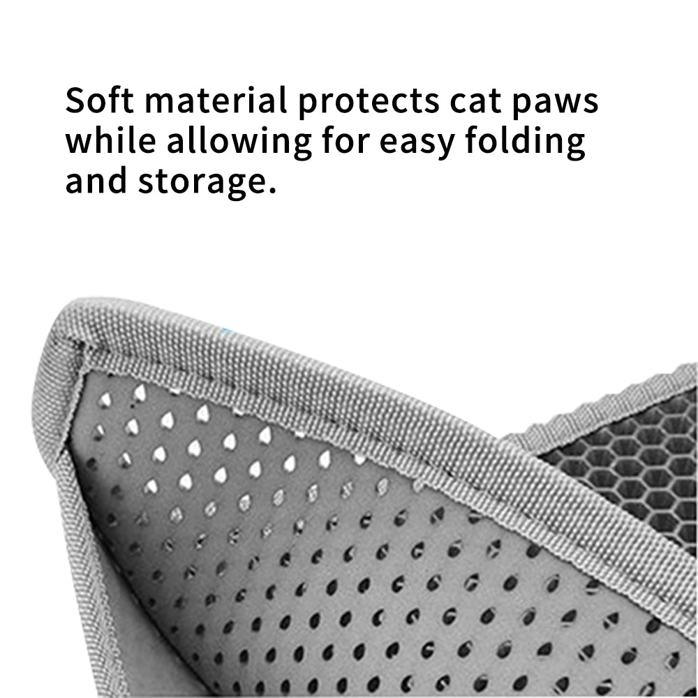 Step-Up Multi-Functional Pet Stairs: 2-in-1 Adjustable Litter Box Steps with Integrated Litter Trapper