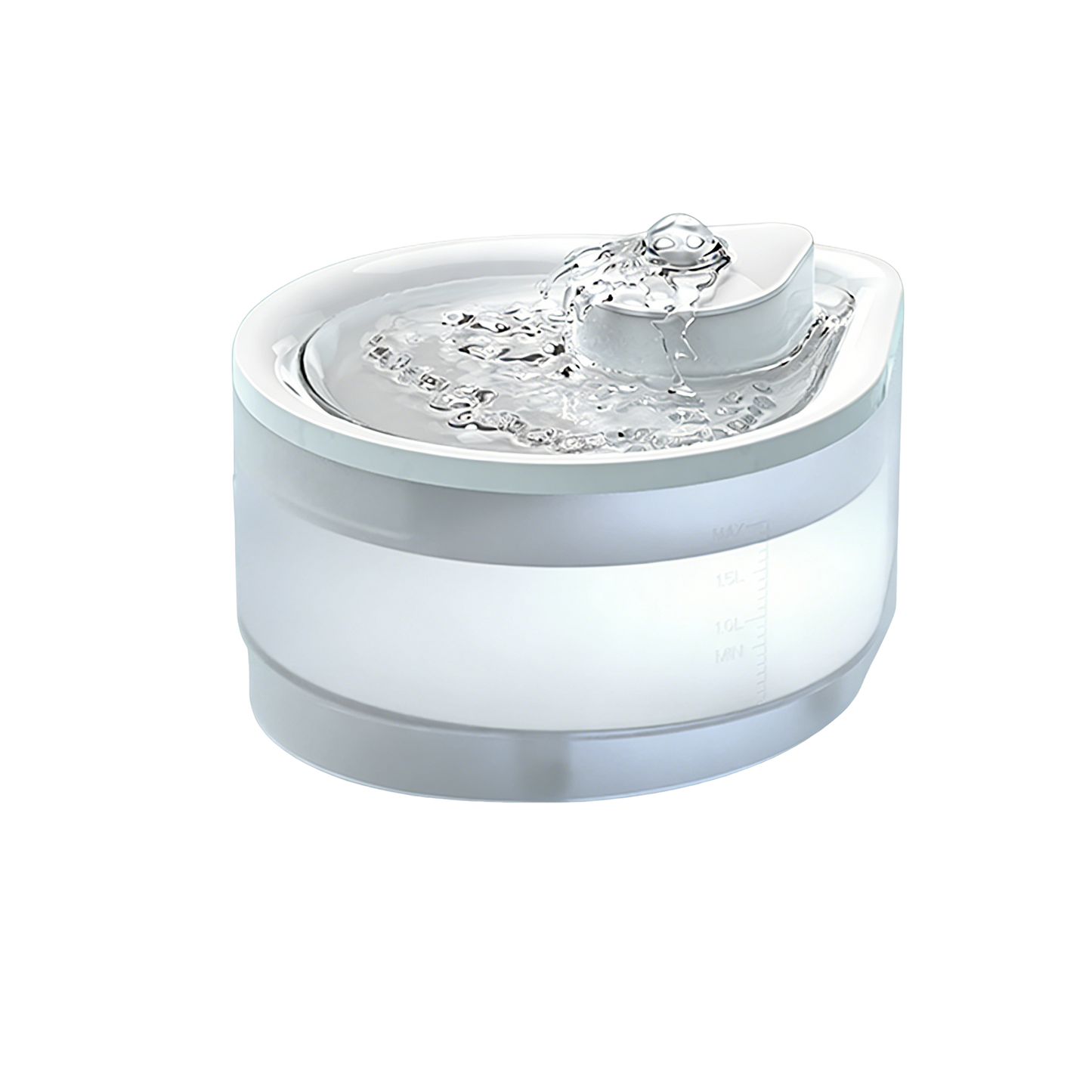 LED Pet Water Fountain with Ultra-Quiet Pump
