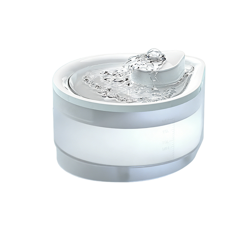 LED Pet Water Fountain with Ultra-Quiet Pump