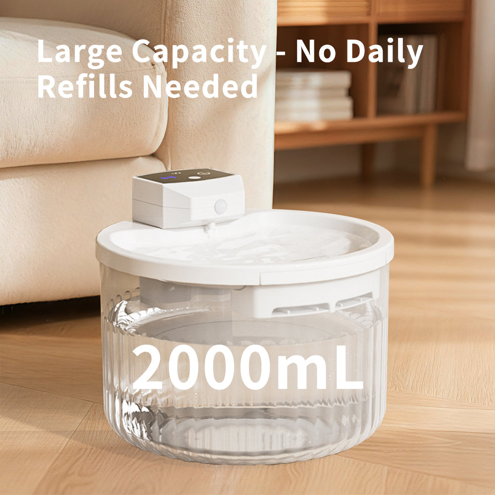 Automatic Wireless Pet Water Fountain Dispenser for Cats & Dogs