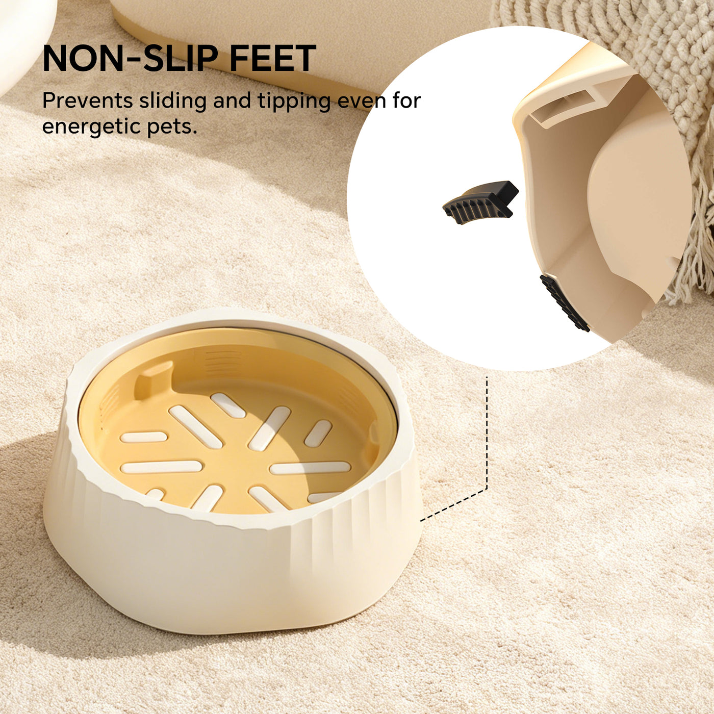 2-in-1 Slow Feeder Bowl