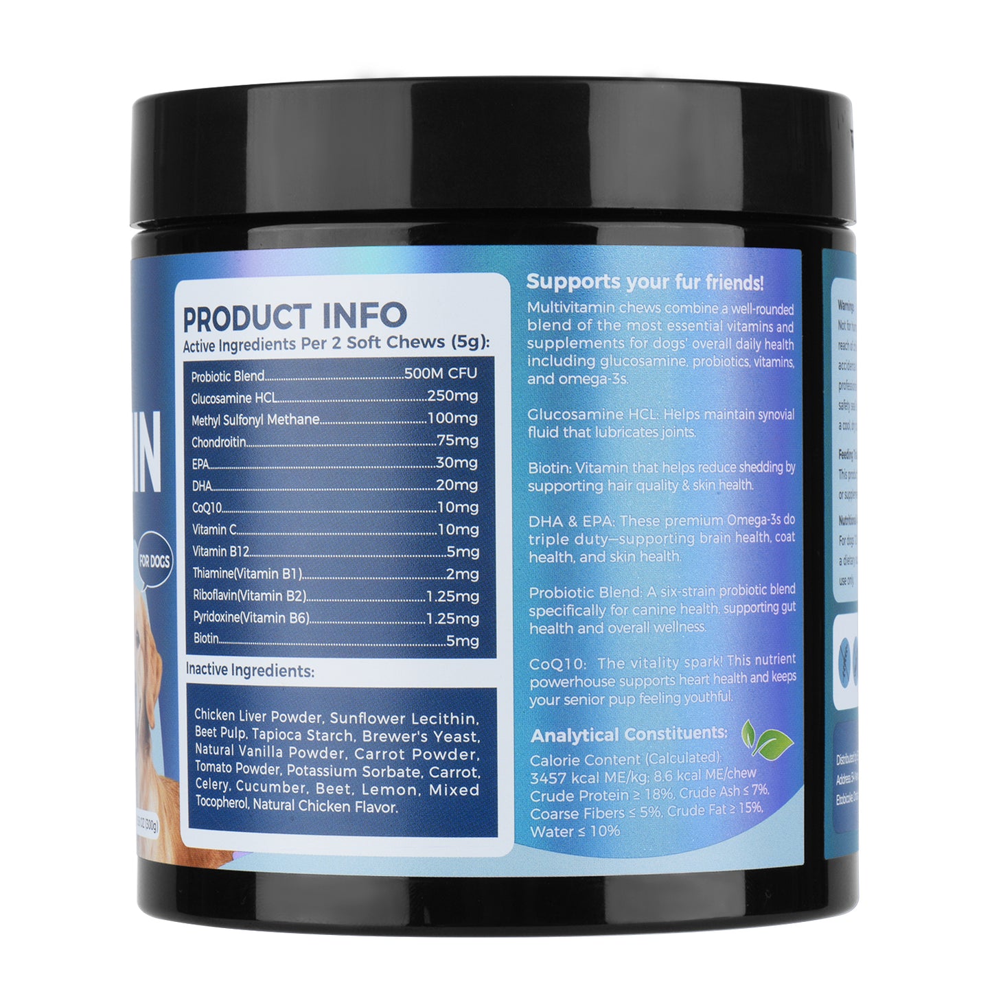 Multivitamin (Chicken Flavor|120 Soft Chews)