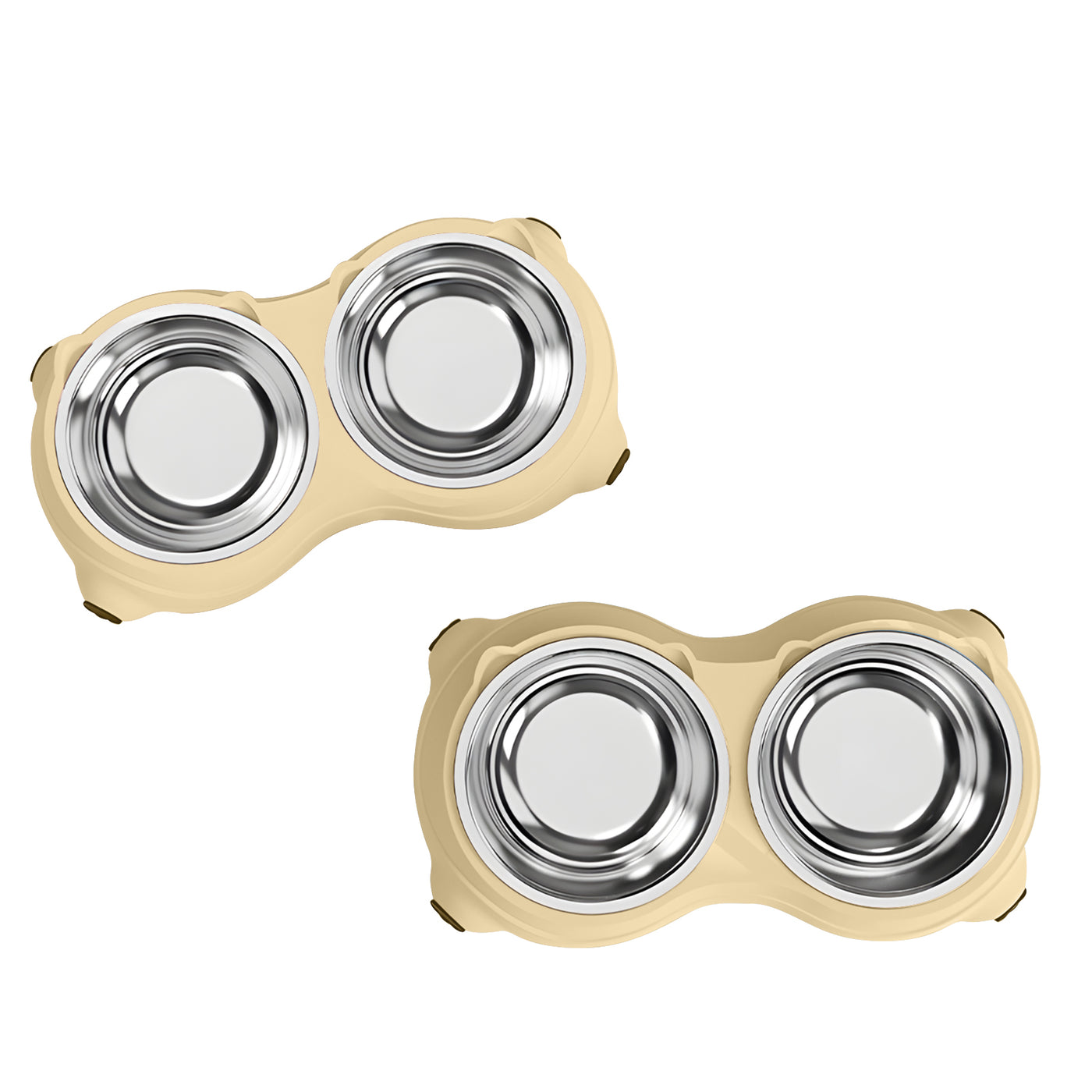 Macaron Stainless Steel Double Pet Bowl