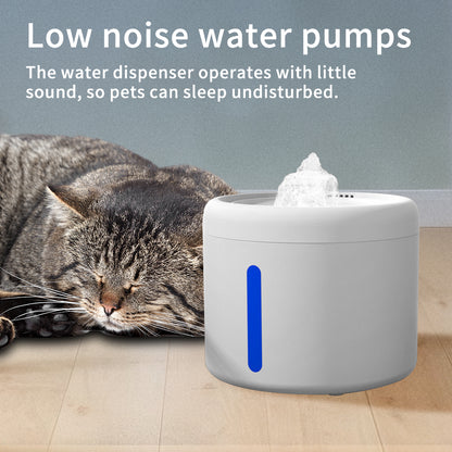 2L Ultra-Quiet Pet Water Fountain with Filter