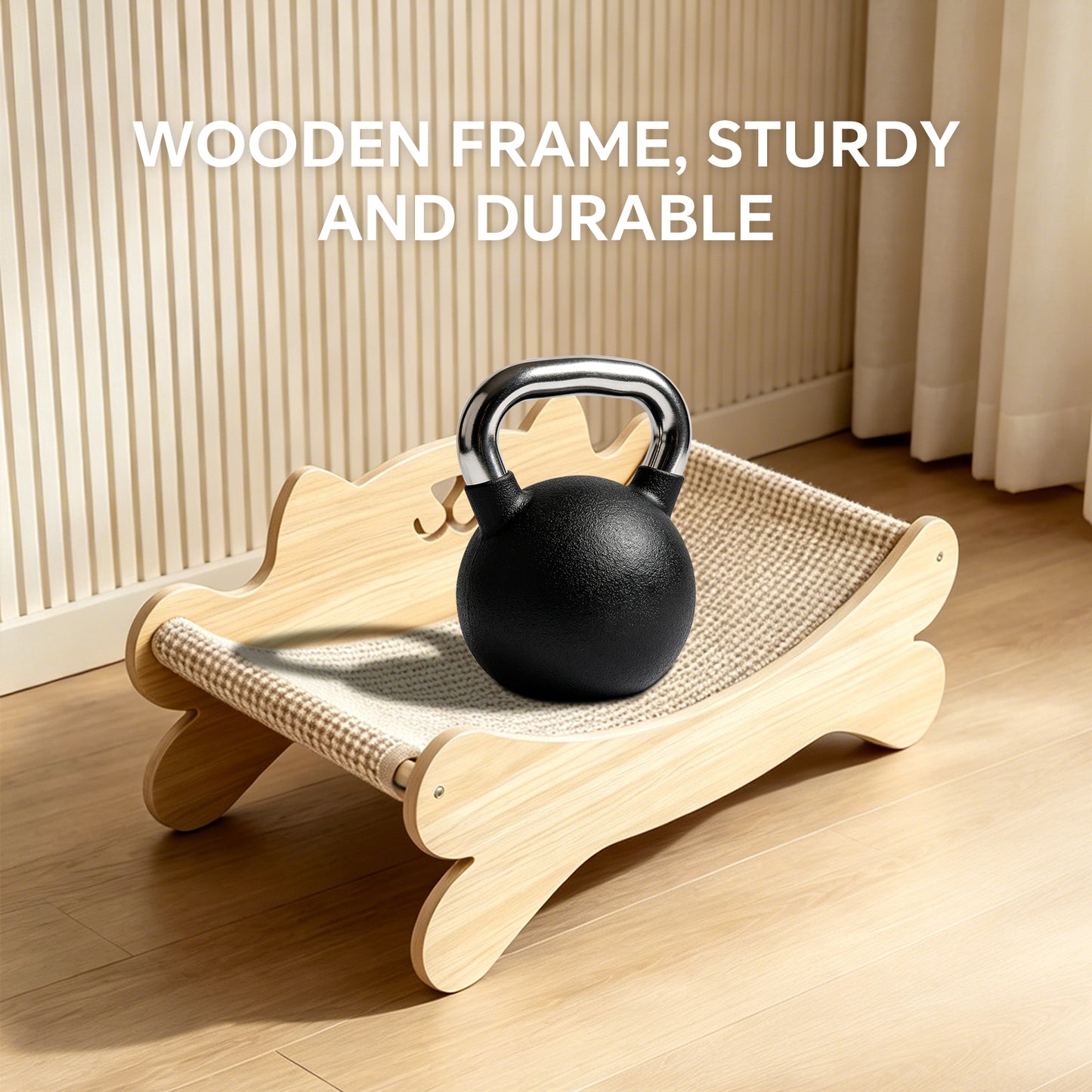 Cat-shaped Sisal Scratcher Lounge Chair