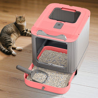 Foldable Drawer Cat Litter Box