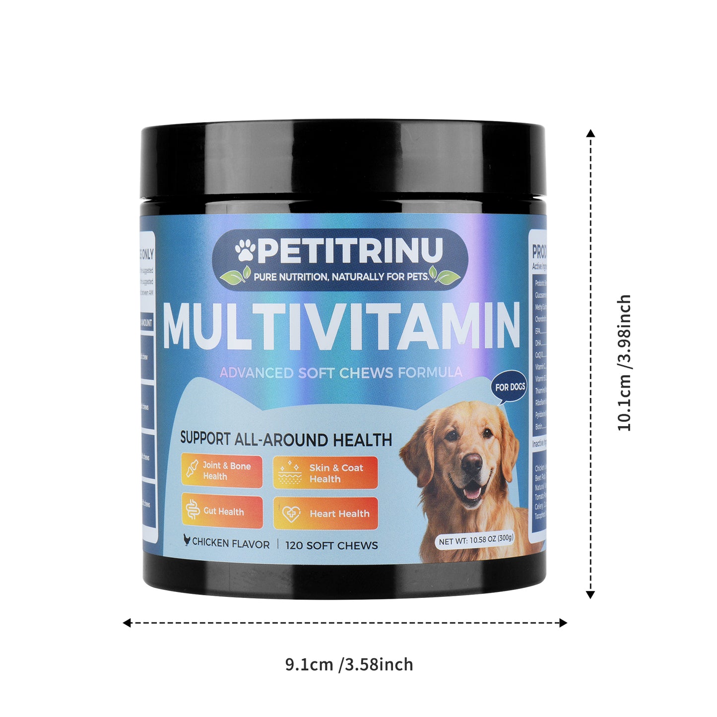 Multivitamin (Chicken Flavor|120 Soft Chews)