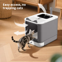 Foldable Drawer Cat Litter Box
