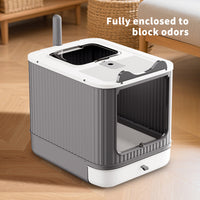 Foldable Drawer Cat Litter Box