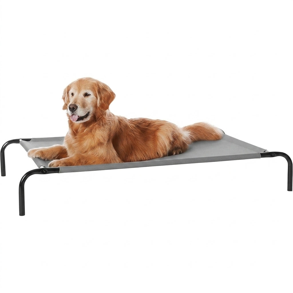 Tesla-style Stainless Steel Pet Bed