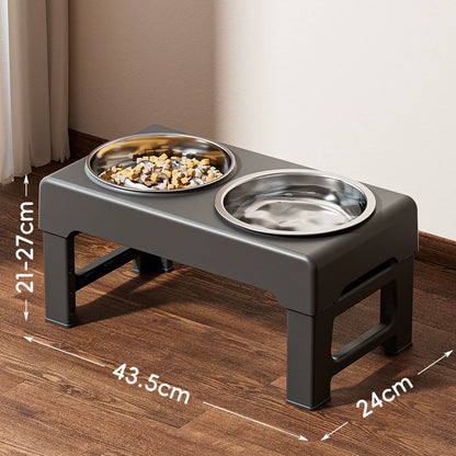 Adjustable Elevated Dog Bowls
