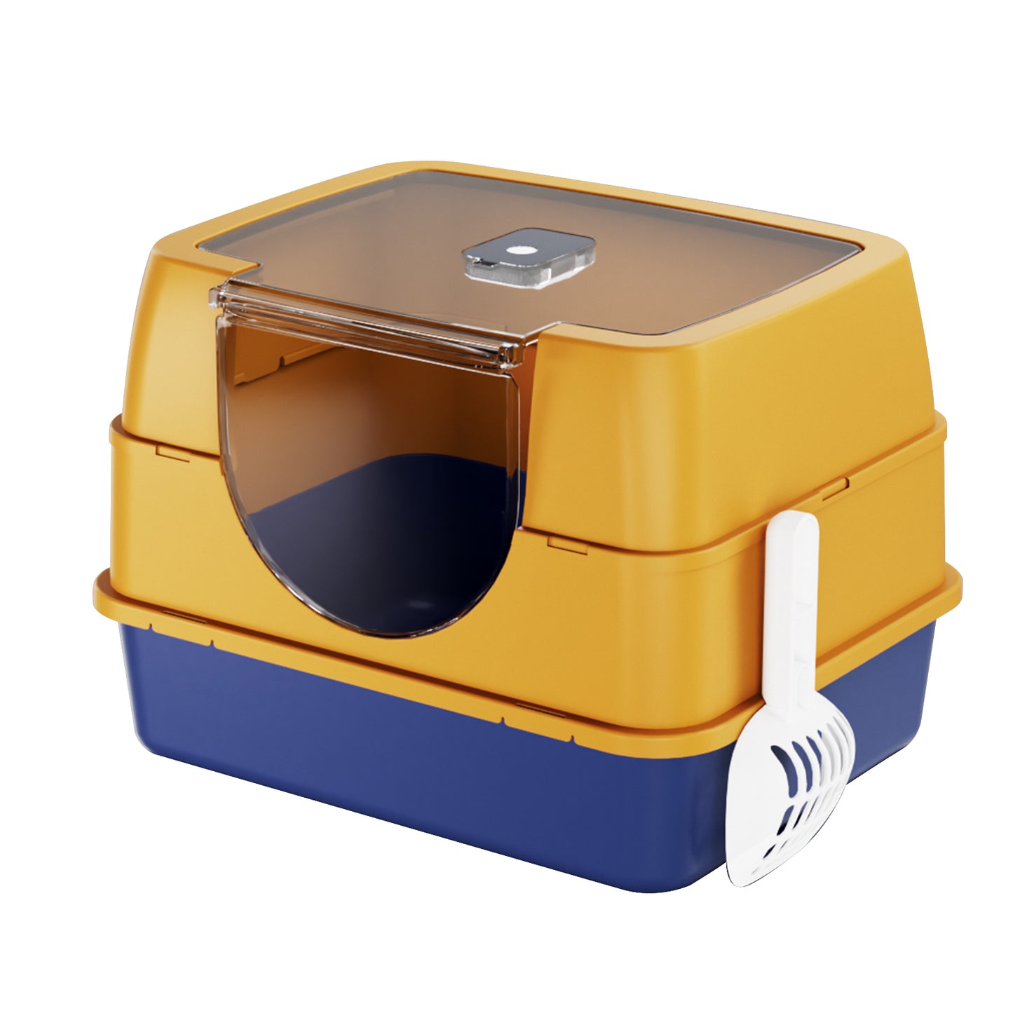 Fully Enclosed Cat Litter Box