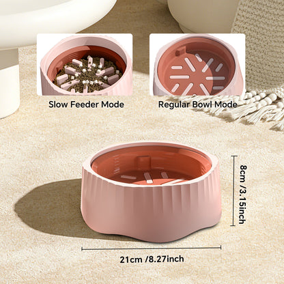 2-in-1 Slow Feeder Bowl