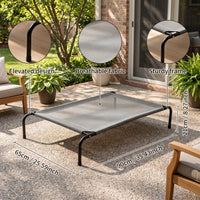 Tesla-style Stainless Steel Pet Bed