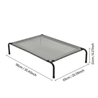Tesla-style Stainless Steel Pet Bed