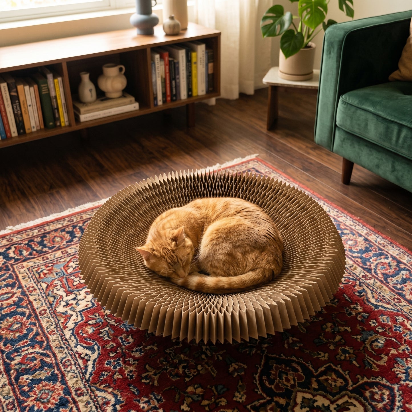 Multi-shape Accordion Cat Scratcher