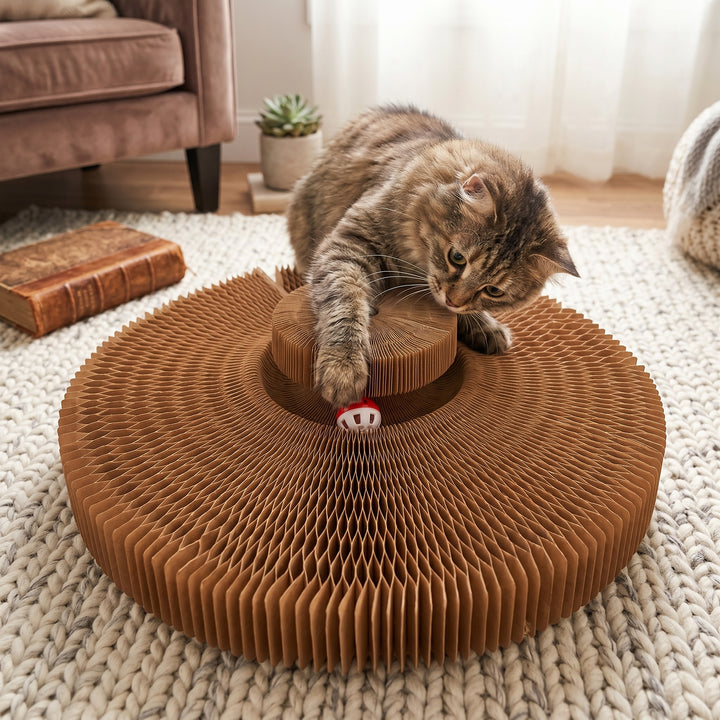 Multi-shape Accordion Cat Scratcher