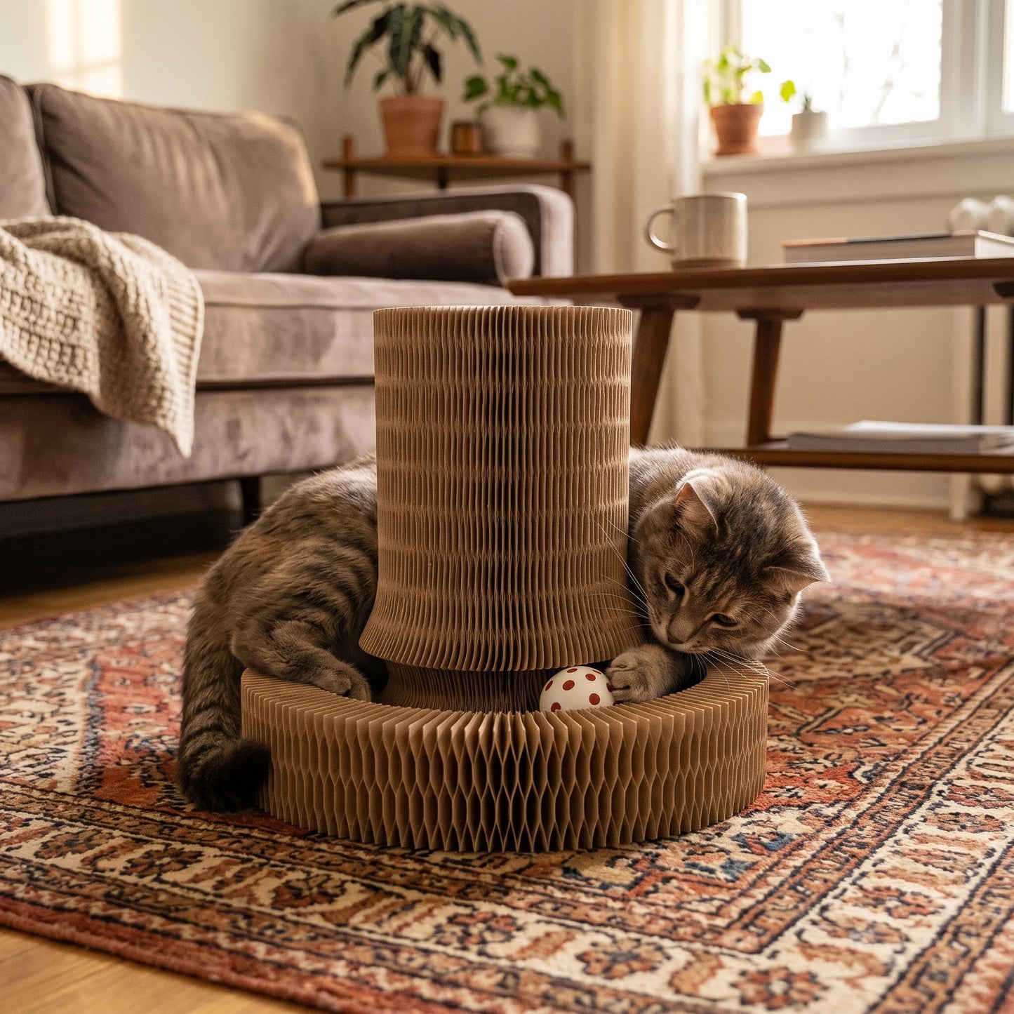Multi-shape Accordion Cat Scratcher