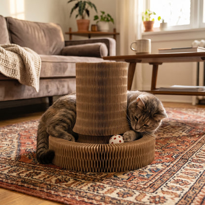 Multi-shape Accordion Cat Scratcher