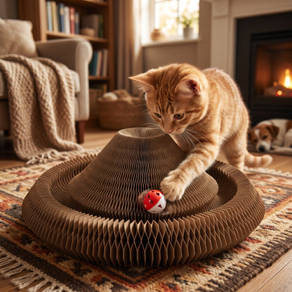 Multi-shape Accordion Cat Scratcher