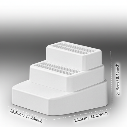 Product Dimensions - Black & White Gradient